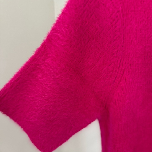 Sincerely Jules Fuchsia Short Sleeve Top Large NWOT - Picture 4 of 7